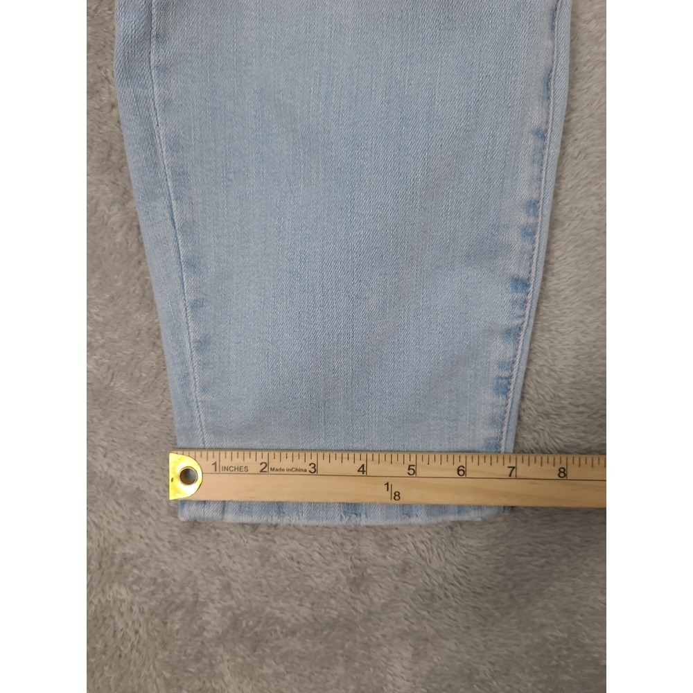 Judy Blue Jeans Womens 16W Blue Boyfriend Fit Distressed High Rise Stretch Rips - Picture 11 of 15